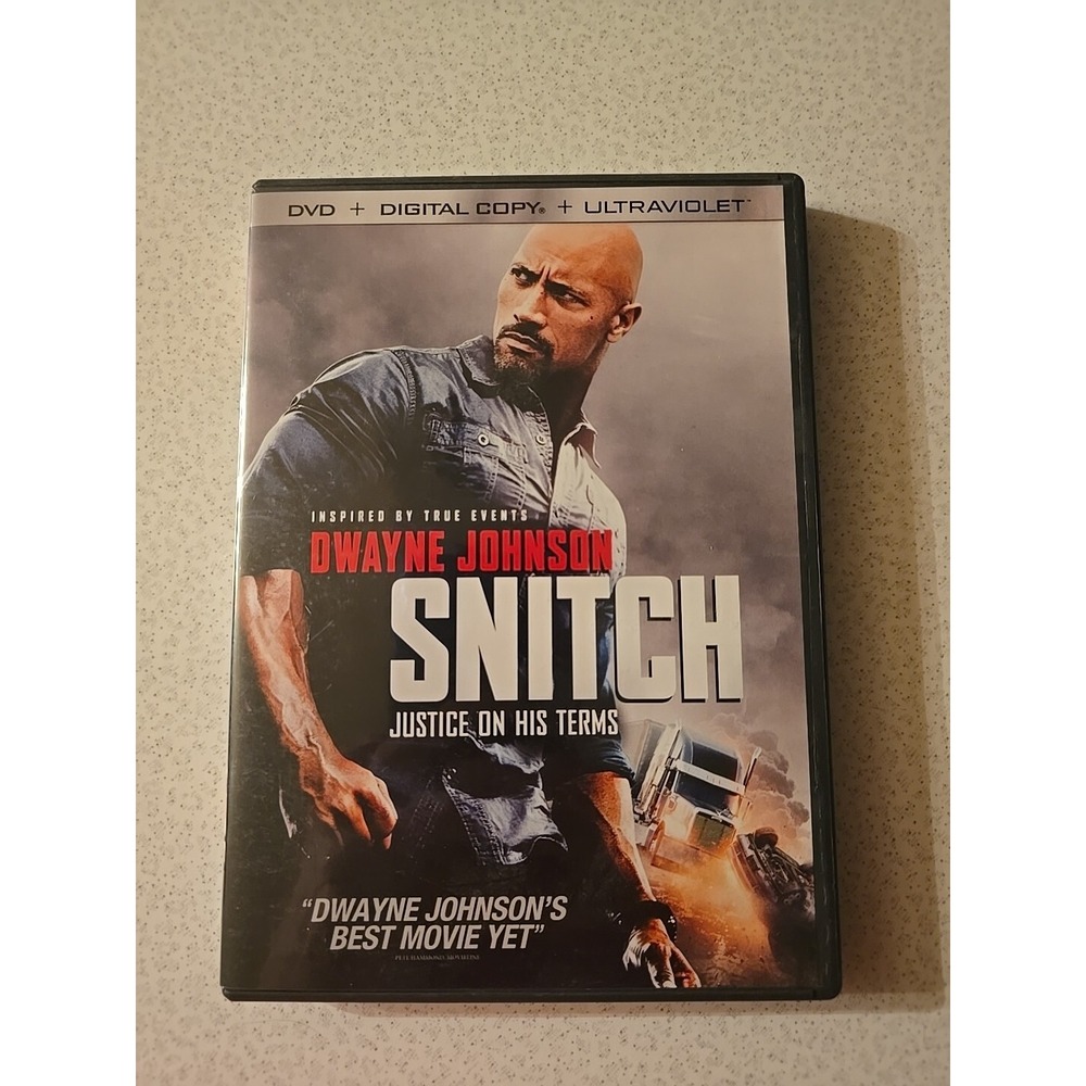 Snitch DVD Dwayne The Rock Johnson